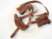 Picture of LEFT HAND TAN LEATHER HORIZONTAL SHOULDER HOLSTER FOR 1911 P2L