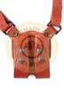 Picture of LEFT HAND TAN LEATHER HORIZONTAL SHOULDER HOLSTER FOR 1911 P2L