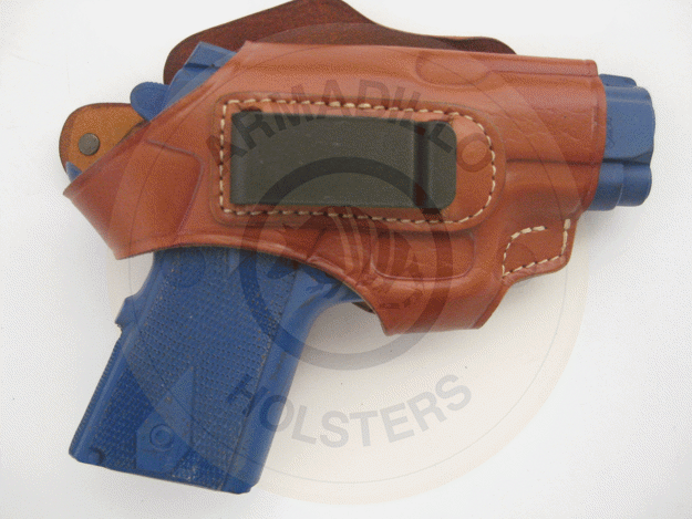 Picture of TAN LEATHER BELT HOLSTER W/CLIP FOR 1911