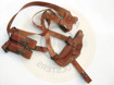 Picture of LEFT HAND TAN LEATHER HORIZONTAL SHOULDER HOLSTER FOR Sig Sauer P220 P2L-Sig