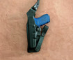 Picture of BLACK LEATHER VERTICAL SHOULDER HOLSTER FOR GLOCK 21