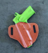 Picture of TAN LEATHER BUTTERFLY HOLSTER FOR railed 1911