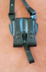 Picture of BLACK LEATHER VERTICAL SHOULDER HOLSTER FOR 1911