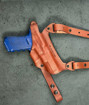 Picture of TAN LEATHER HORIZONTAL SHOULDER HOLSTER FOR BERETTA F92 A1