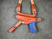 Picture of TAN LEATHER HORIZONTAL SHOULDER HOLSTER FOR SIG SAUER