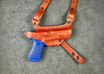 Picture of TAN LEATHER HORIZONTAL SHOULDER HOLSTER FOR SIG SAUER